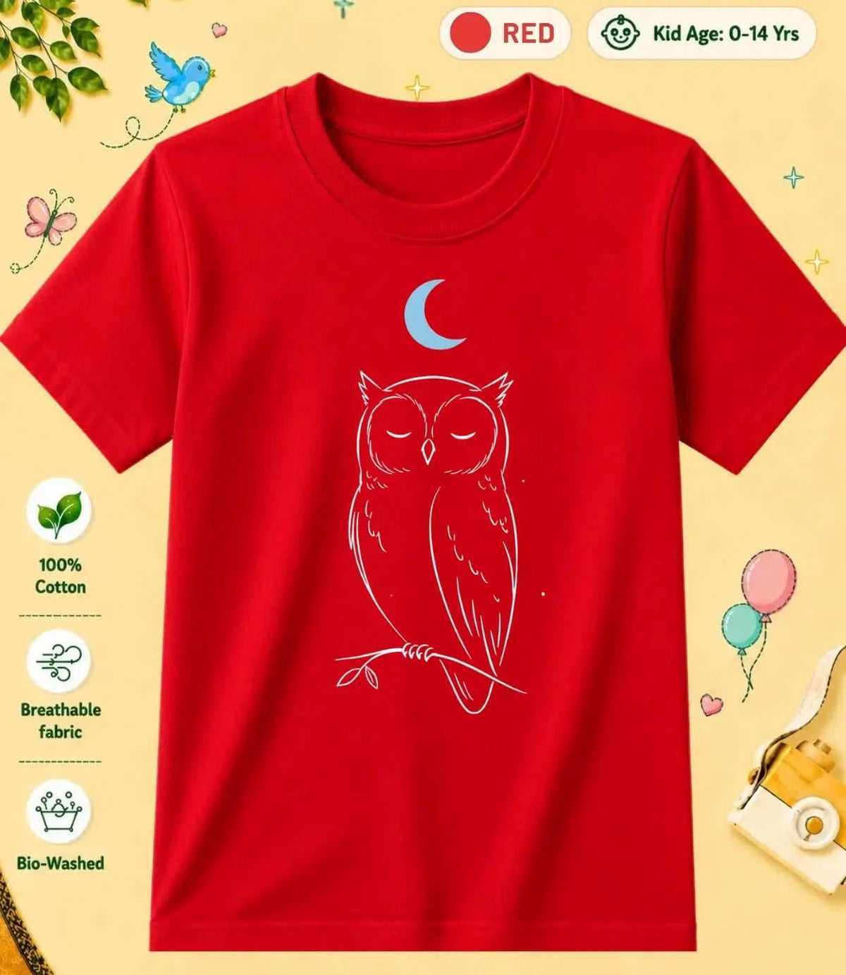26 October Special Day Kid Cotton Tee Swiftsoul
