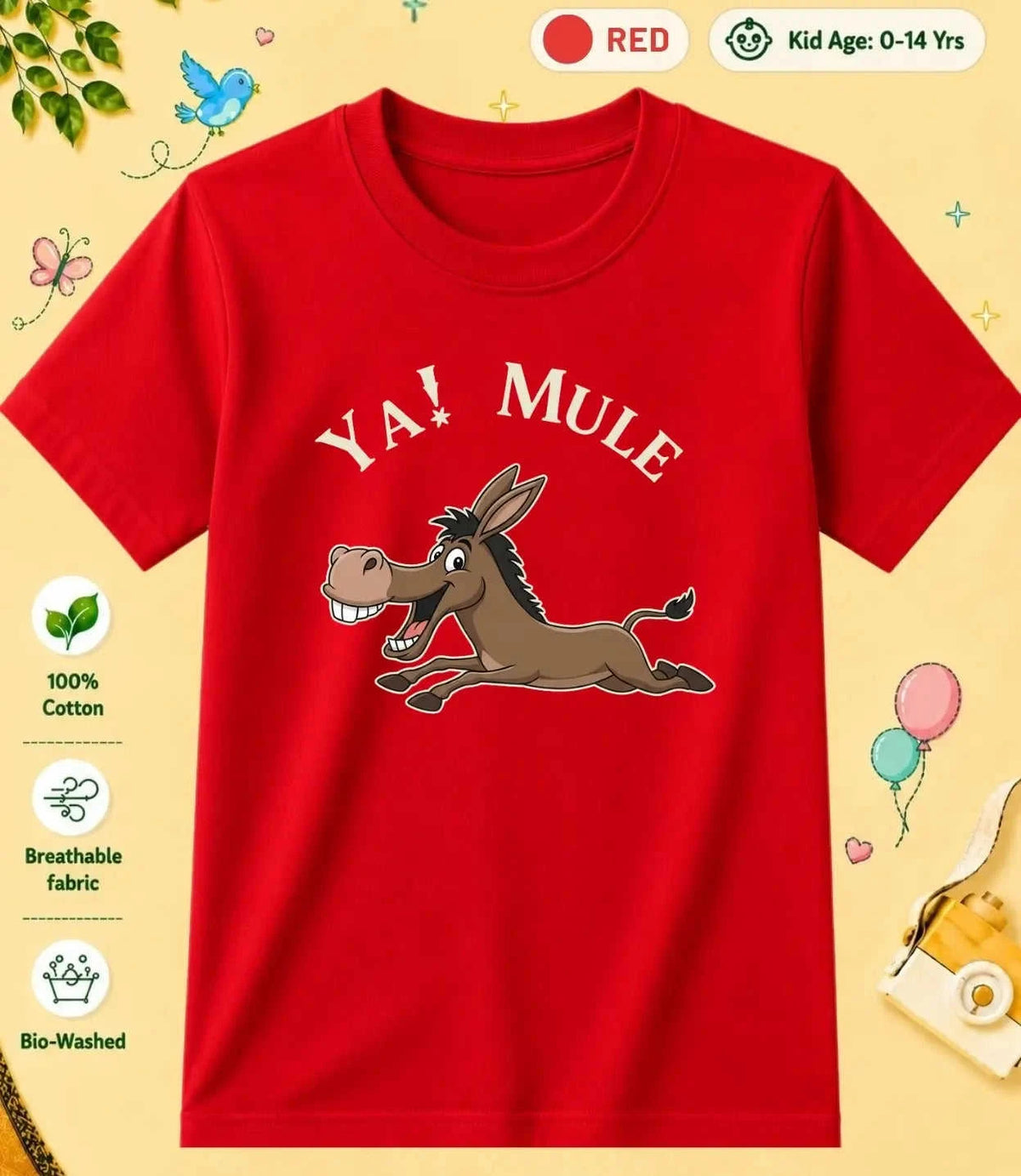 26 October Special Day Kid Cotton Tee Swiftsoul