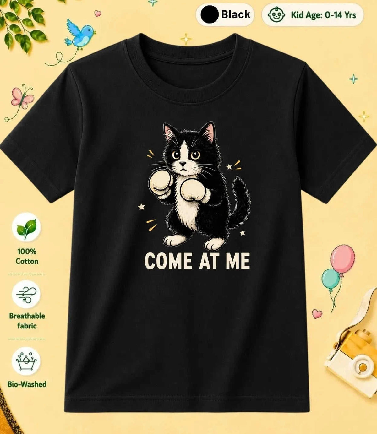 27 August Special Day Kid Cotton Tee Swiftsoul