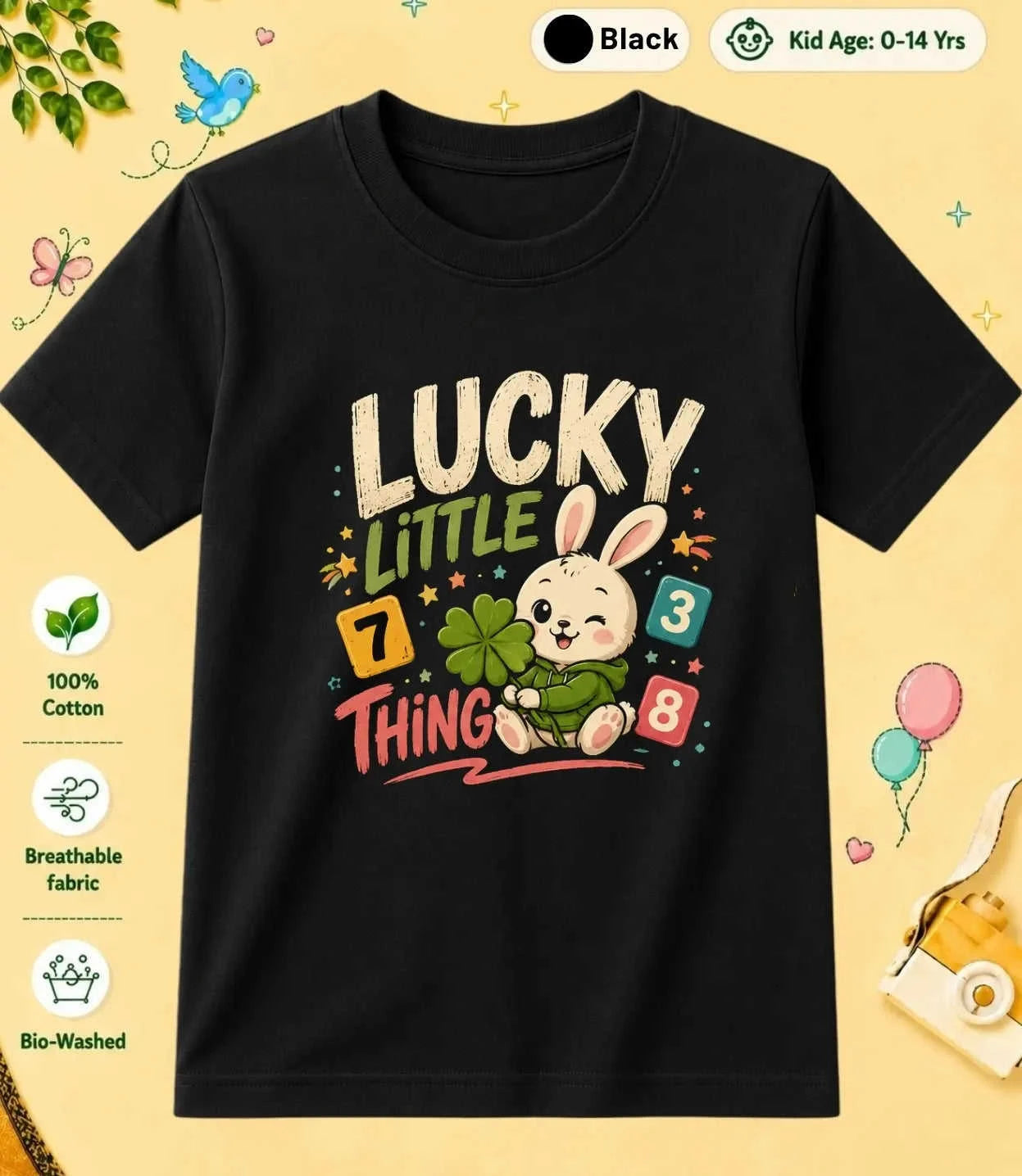 27 August Special Day Kid Cotton Tee Swiftsoul