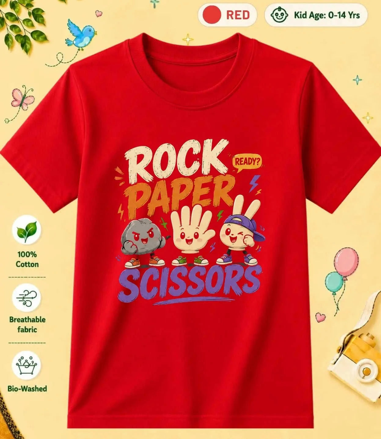 27 August Special Day Kid Cotton Tee Swiftsoul