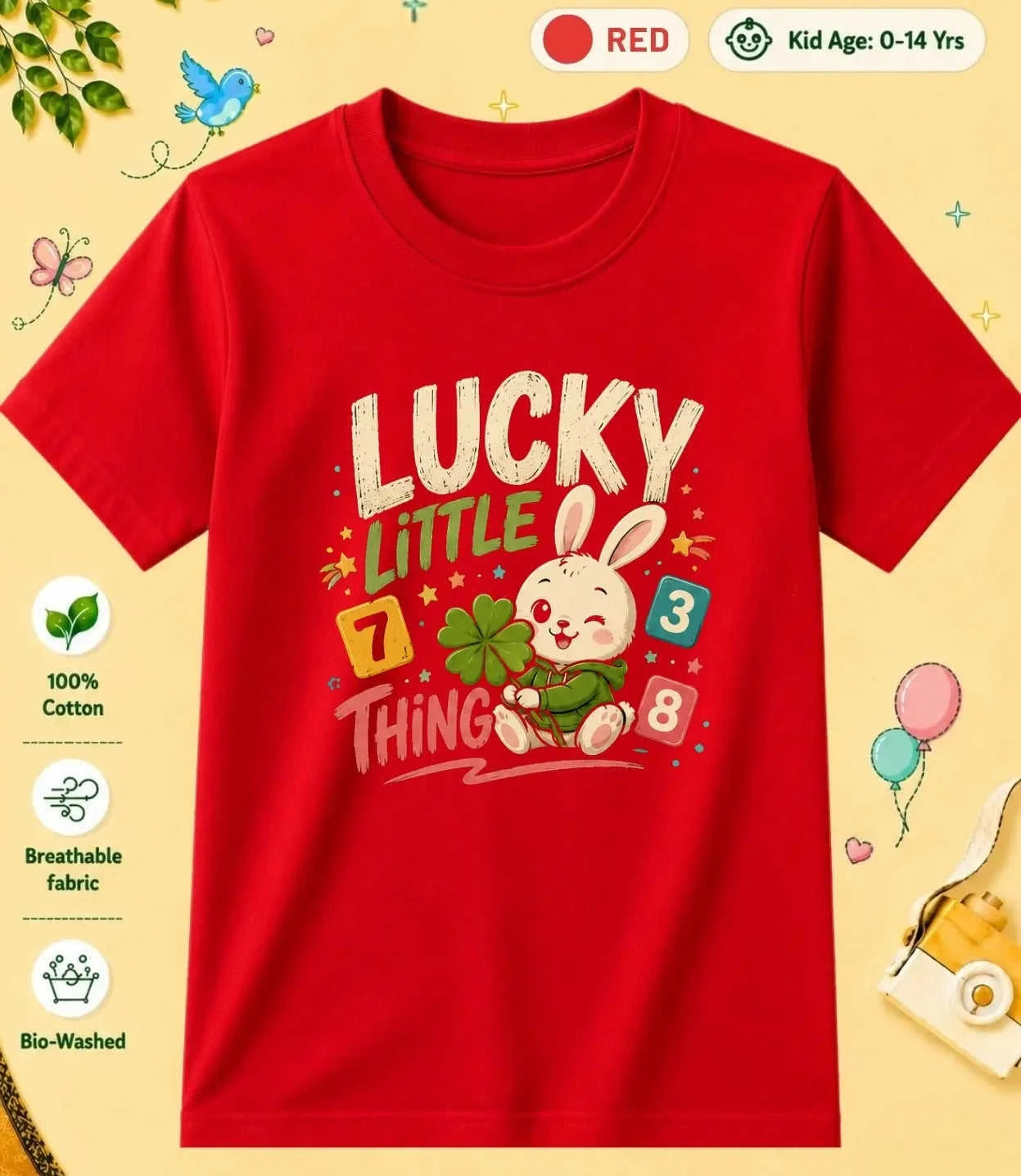 27 August Special Day Kid Cotton Tee Swiftsoul