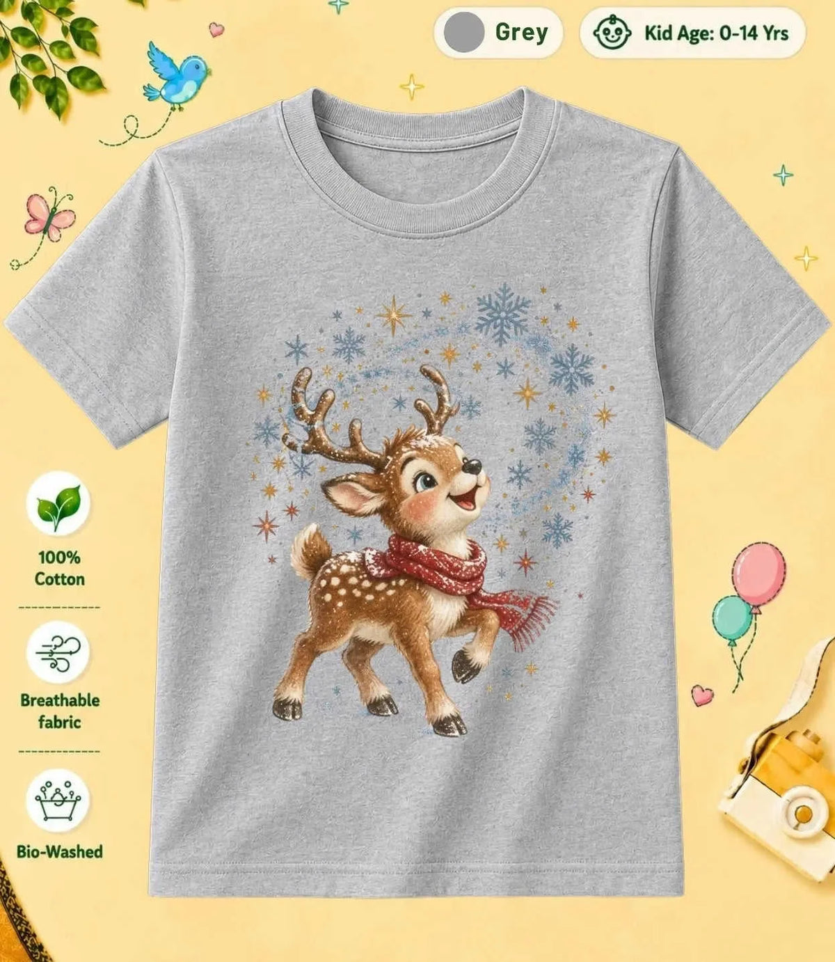 27 December Special Day Kid Cotton Tee Swiftsoul