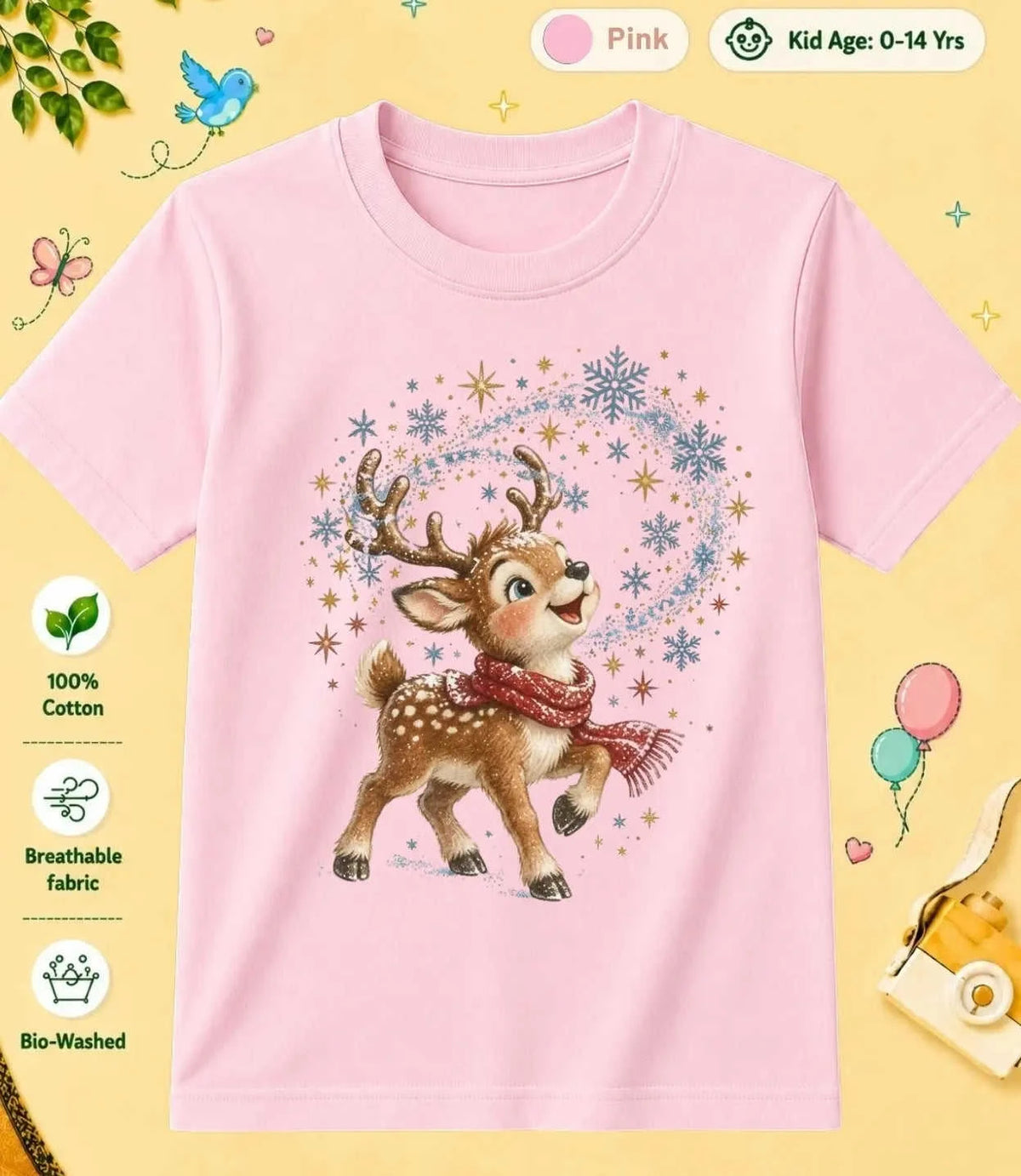 27 December Special Day Kid Cotton Tee Swiftsoul