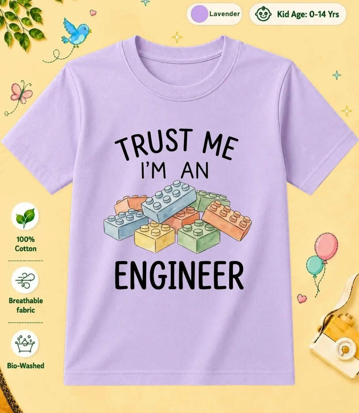 27 December Special Day Kid Cotton Tee Swiftsoul