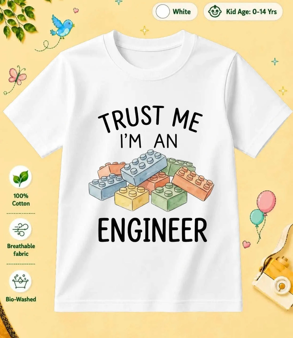 27 December Special Day Kid Cotton Tee Swiftsoul