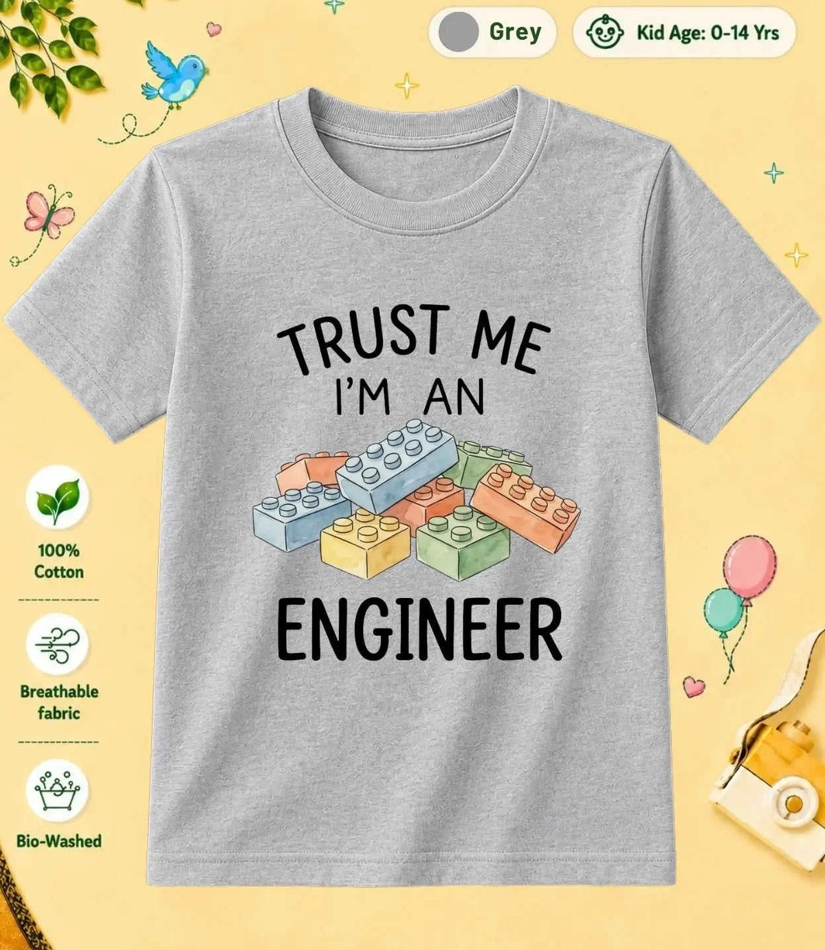 27 December Special Day Kid Cotton Tee Swiftsoul