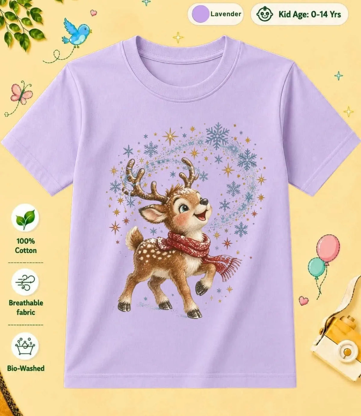 27 December Special Day Kid Cotton Tee Swiftsoul