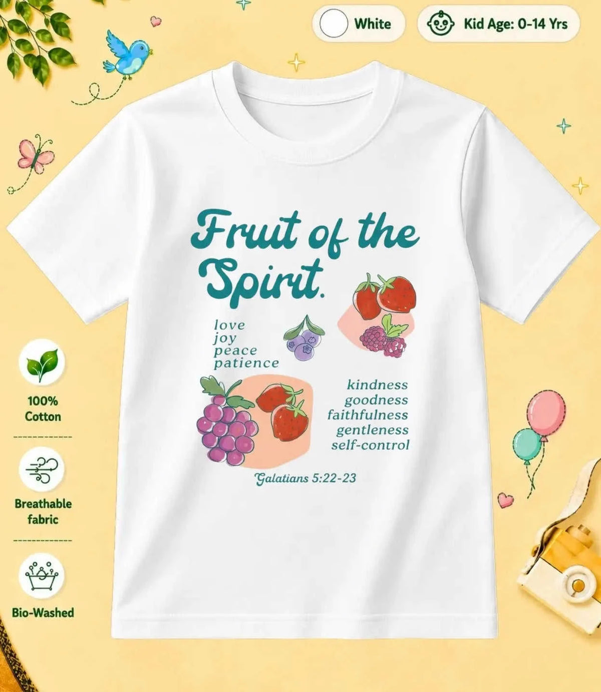 27 December Special Day Kid Cotton Tee Swiftsoul