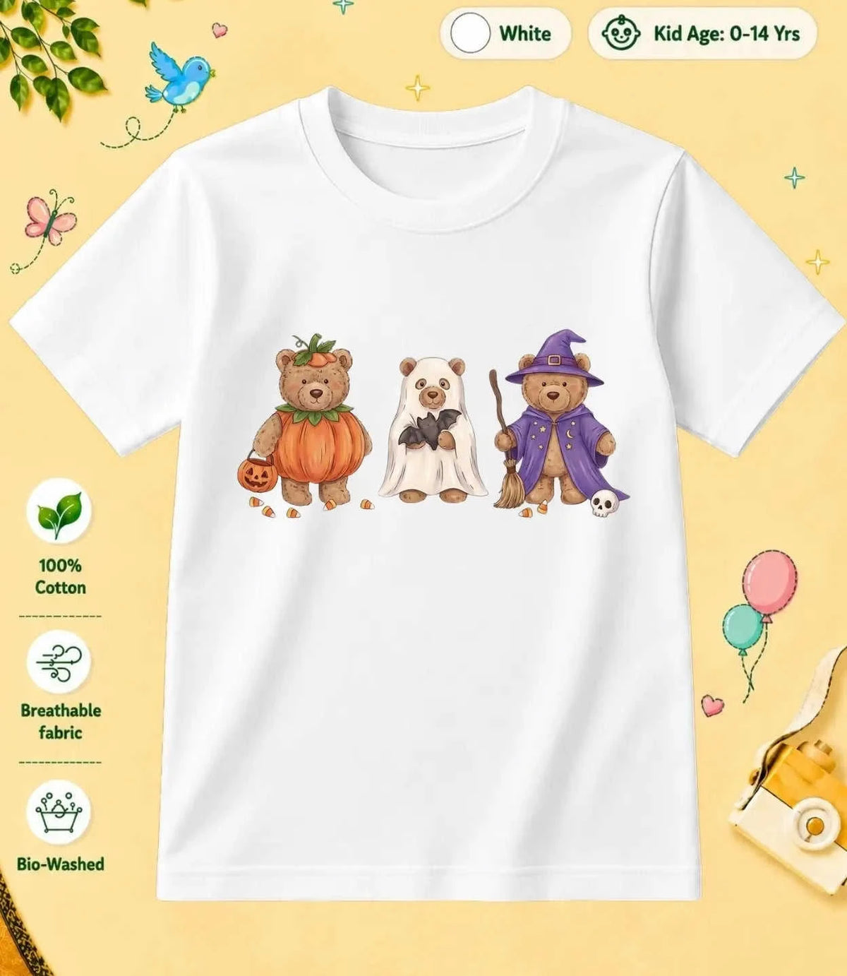 27 October Special Day Kid Cotton Tee Swiftsoul