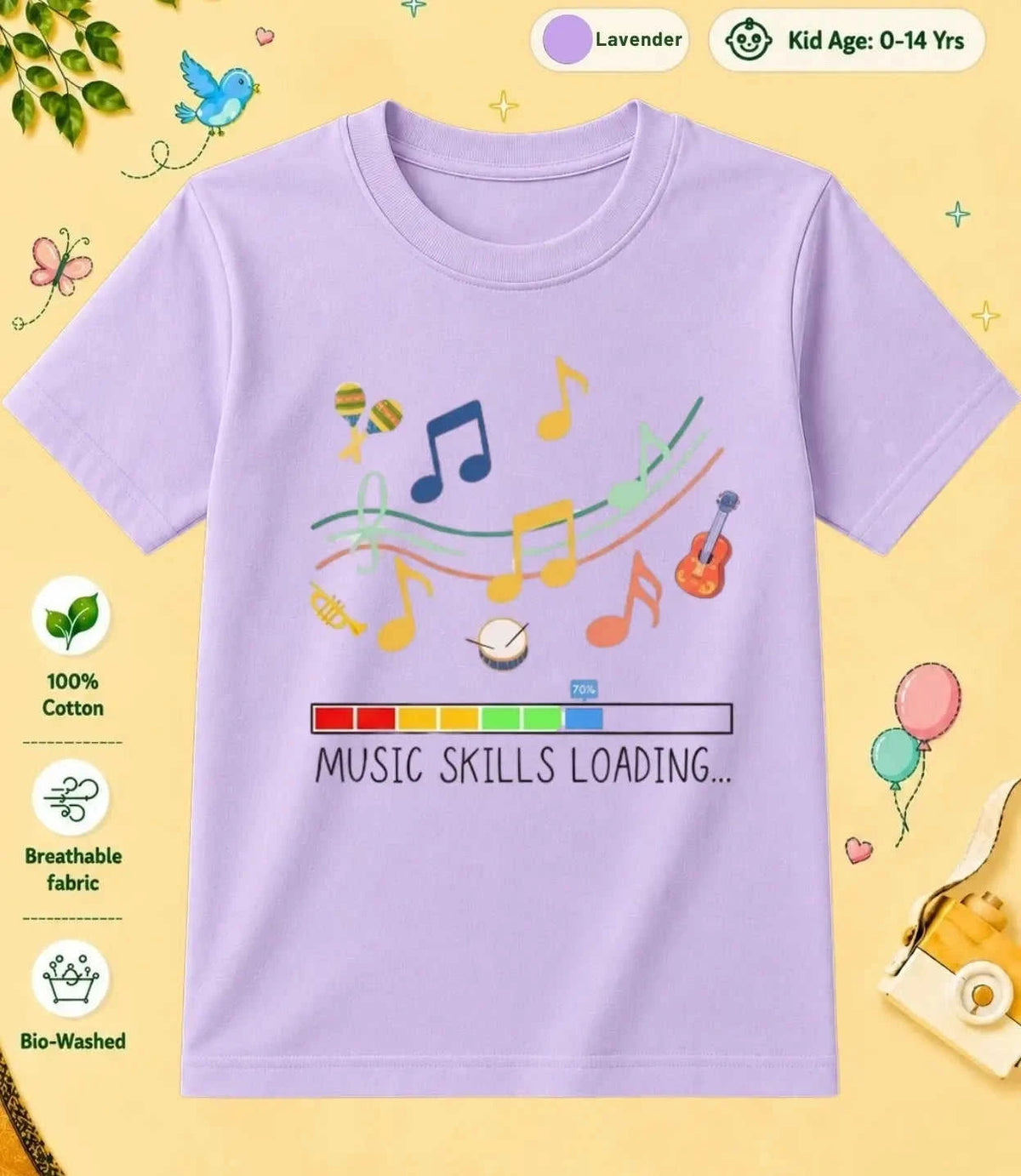 27 October Special Day Kid Cotton Tee Swiftsoul