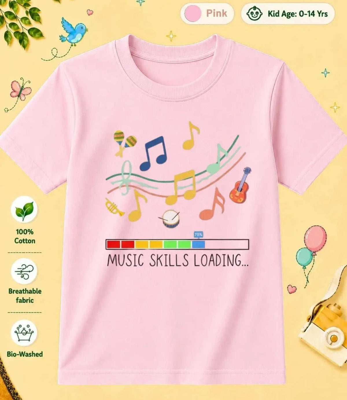 27 October Special Day Kid Cotton Tee Swiftsoul