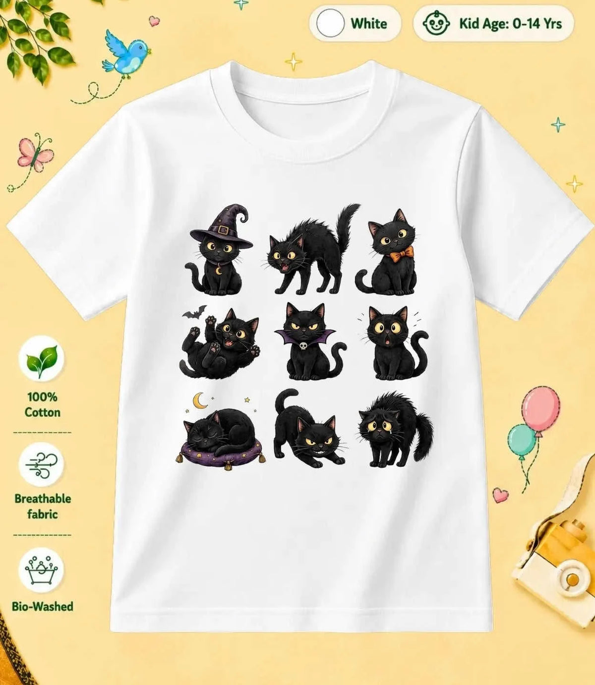 27 October Special Day Kid Cotton Tee Swiftsoul