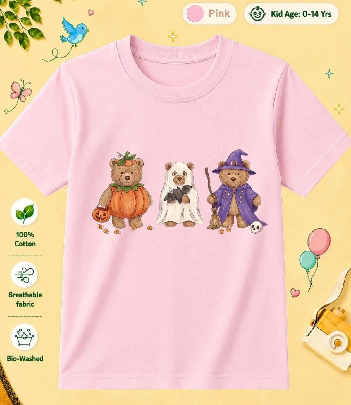 27 October Special Day Kid Cotton Tee Swiftsoul