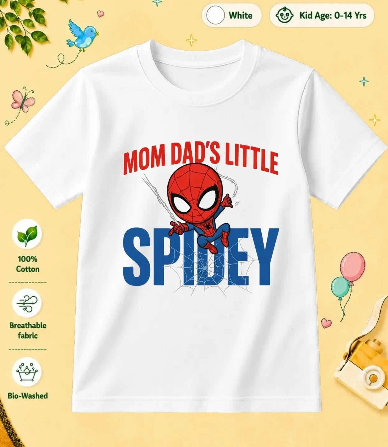 28 August Special Day Kid Cotton Tee Swiftsoul