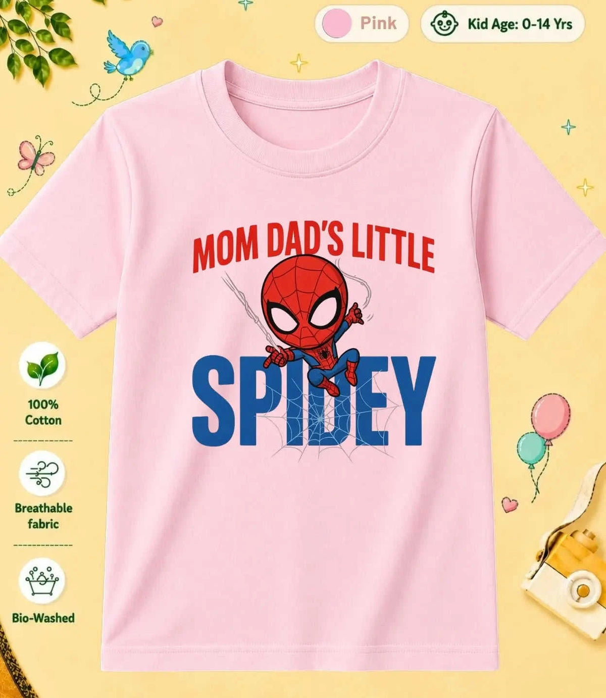 28 August Special Day Kid Cotton Tee Swiftsoul