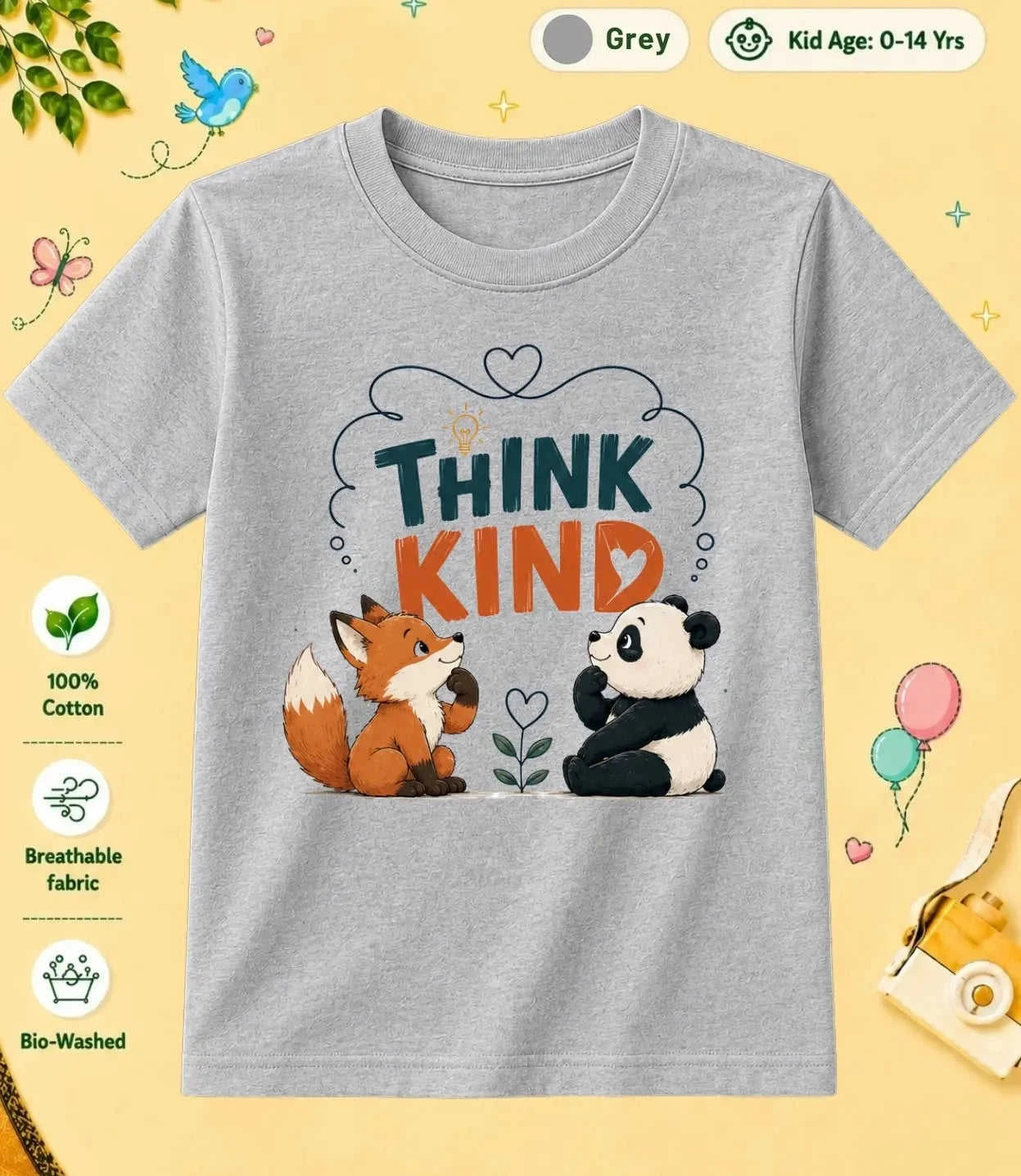 28 August Special Day Kid Cotton Tee Swiftsoul