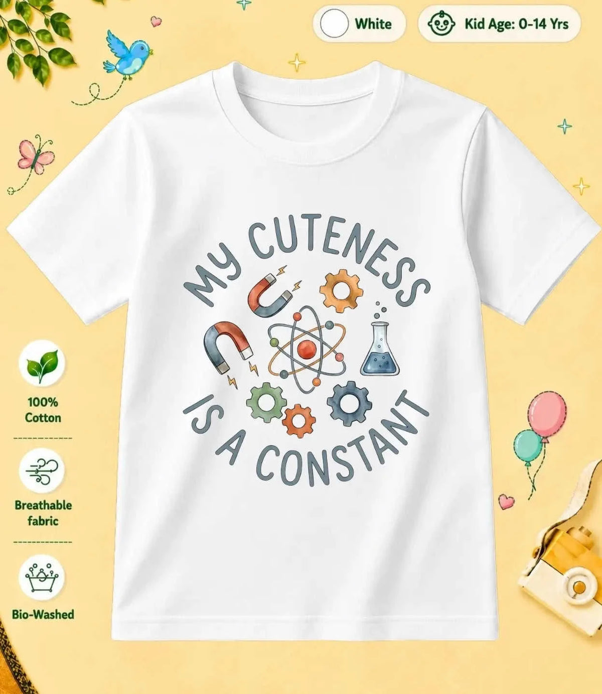 28 December Special Day Kid Cotton Tee Swiftsoul