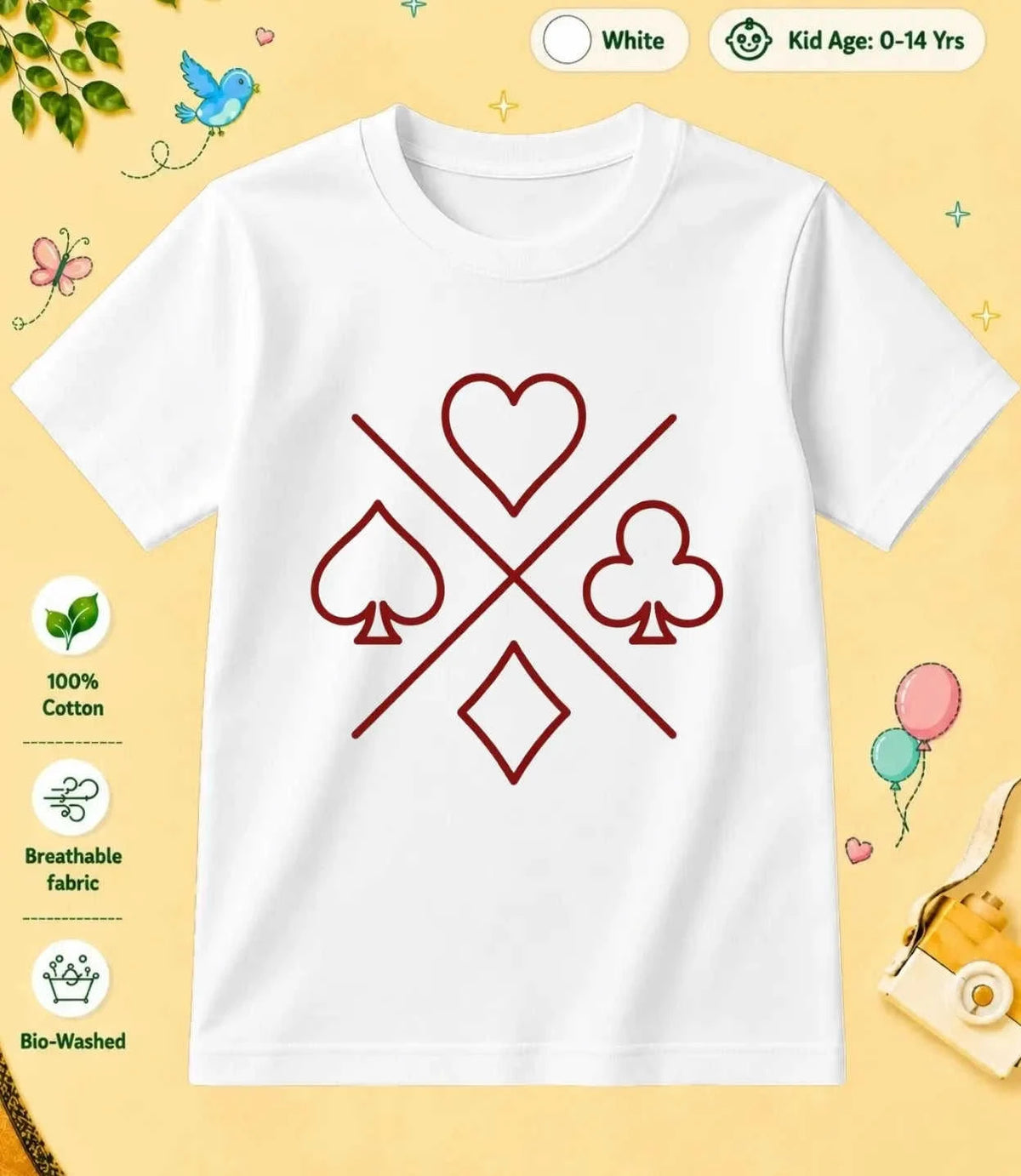 28 December Special Day Kid Cotton Tee Swiftsoul