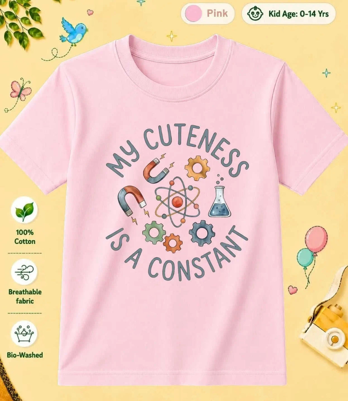 28 December Special Day Kid Cotton Tee Swiftsoul
