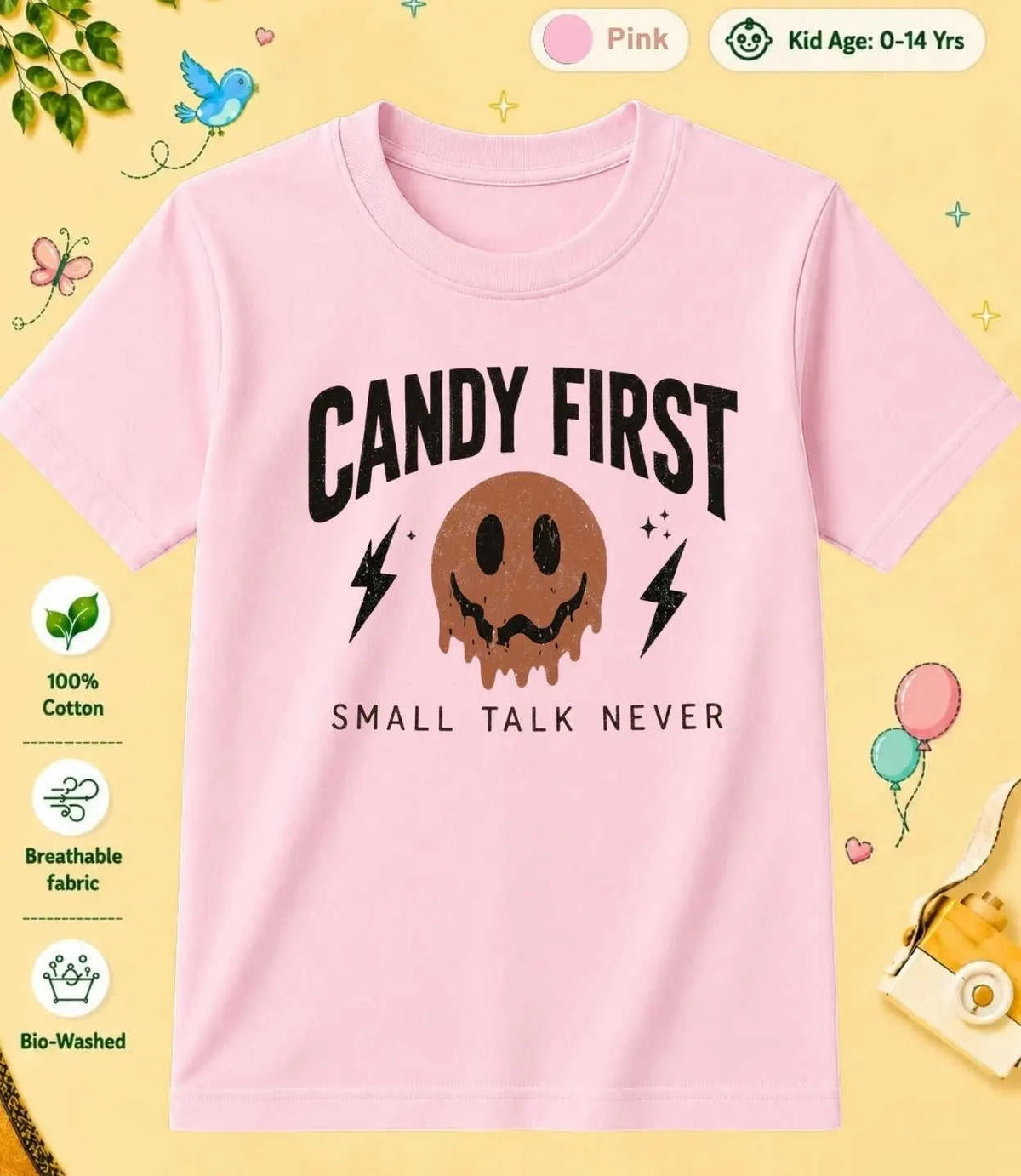 28 December Special Day Kid Cotton Tee Swiftsoul
