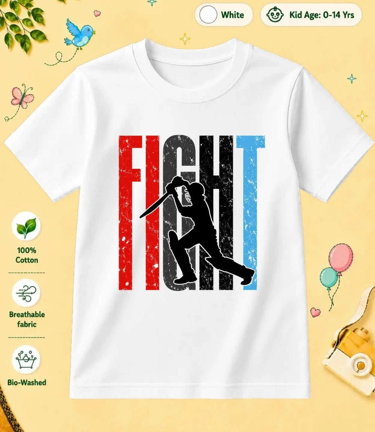 29 August Special Day Kid Cotton Tee Swiftsoul