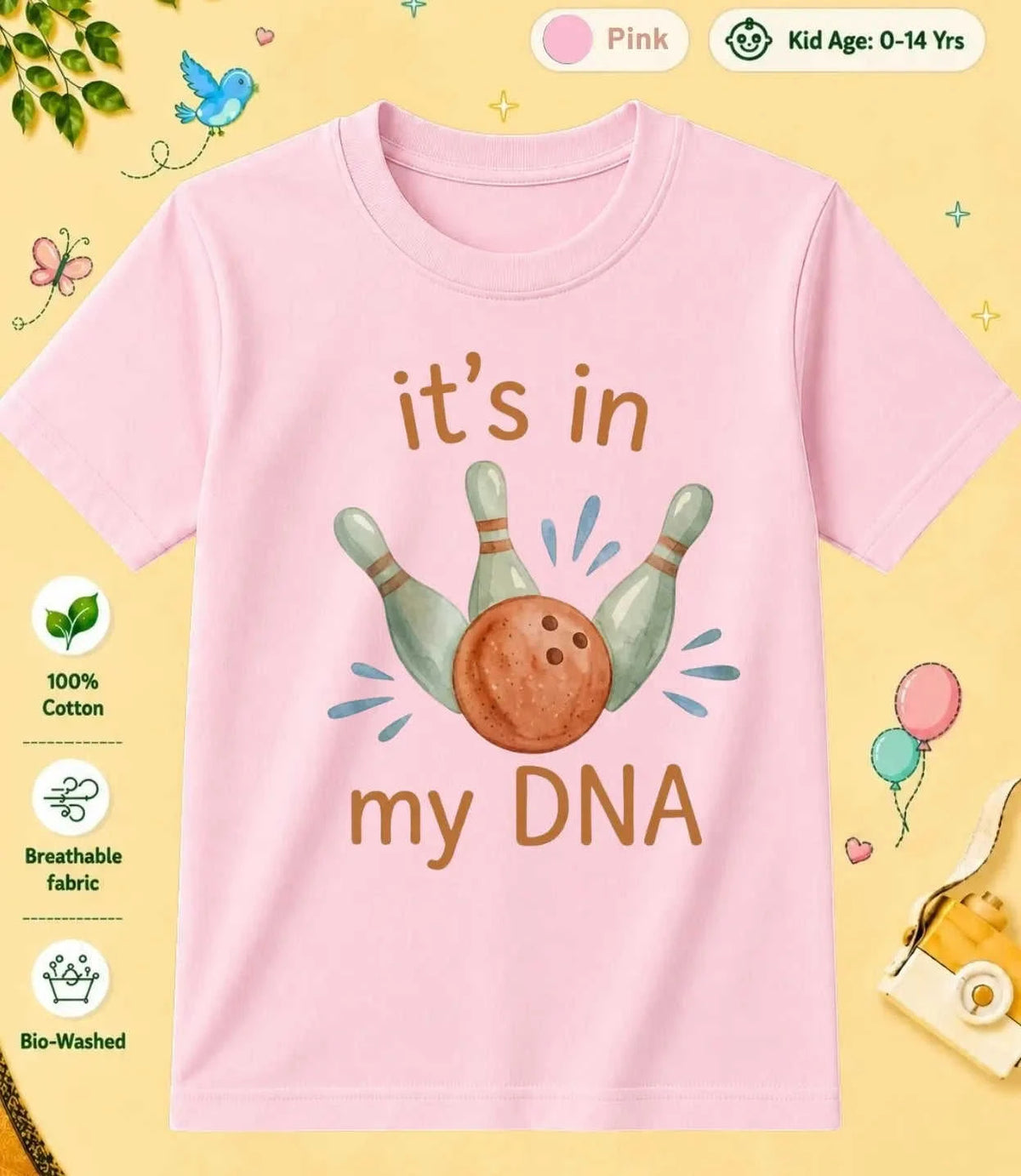 29 December Special Day Kid Cotton Tee Swiftsoul