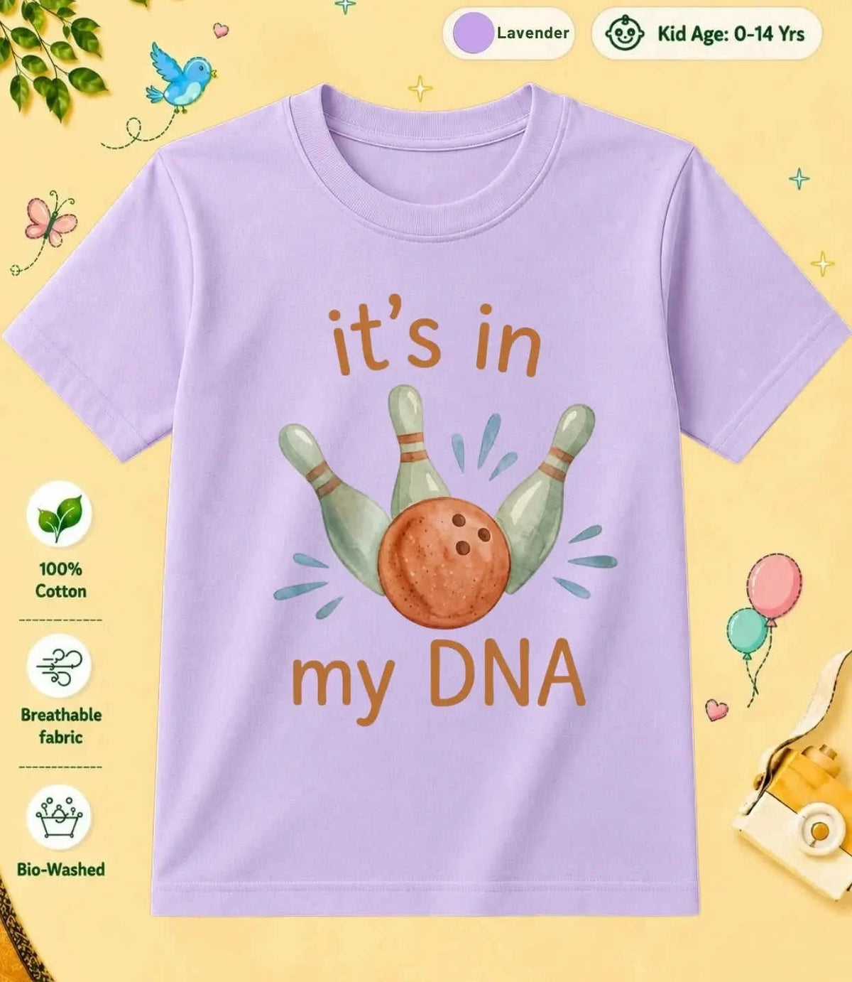 29 December Special Day Kid Cotton Tee Swiftsoul