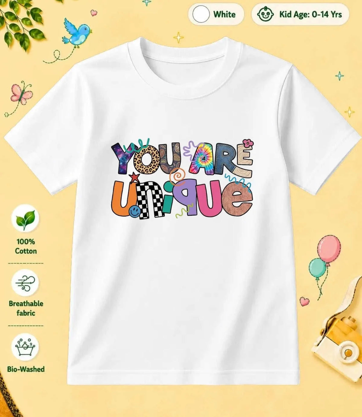 3 December Special Day Kid Cotton Tee Swiftsoul