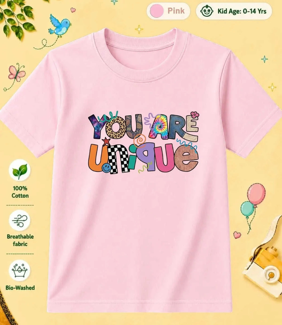 3 December Special Day Kid Cotton Tee Swiftsoul