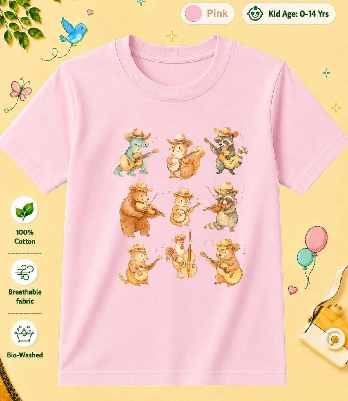 3 February Special Day Kid Cotton Tshirt Swiftsoul