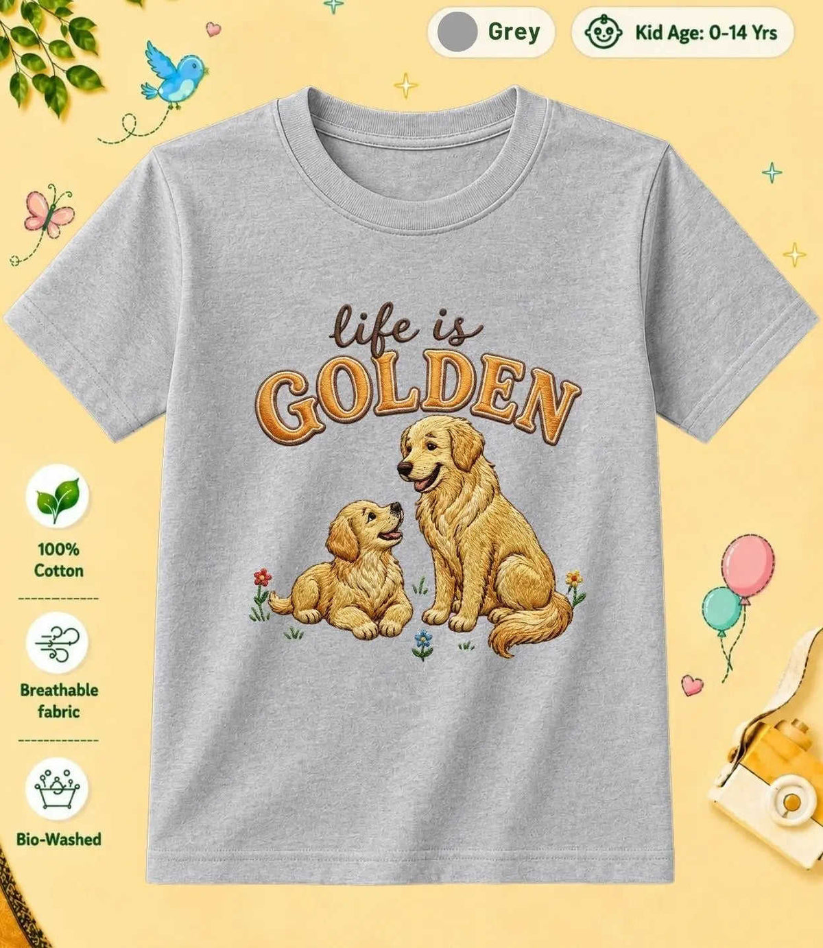3 February Special Day Kid Cotton Tshirt Swiftsoul