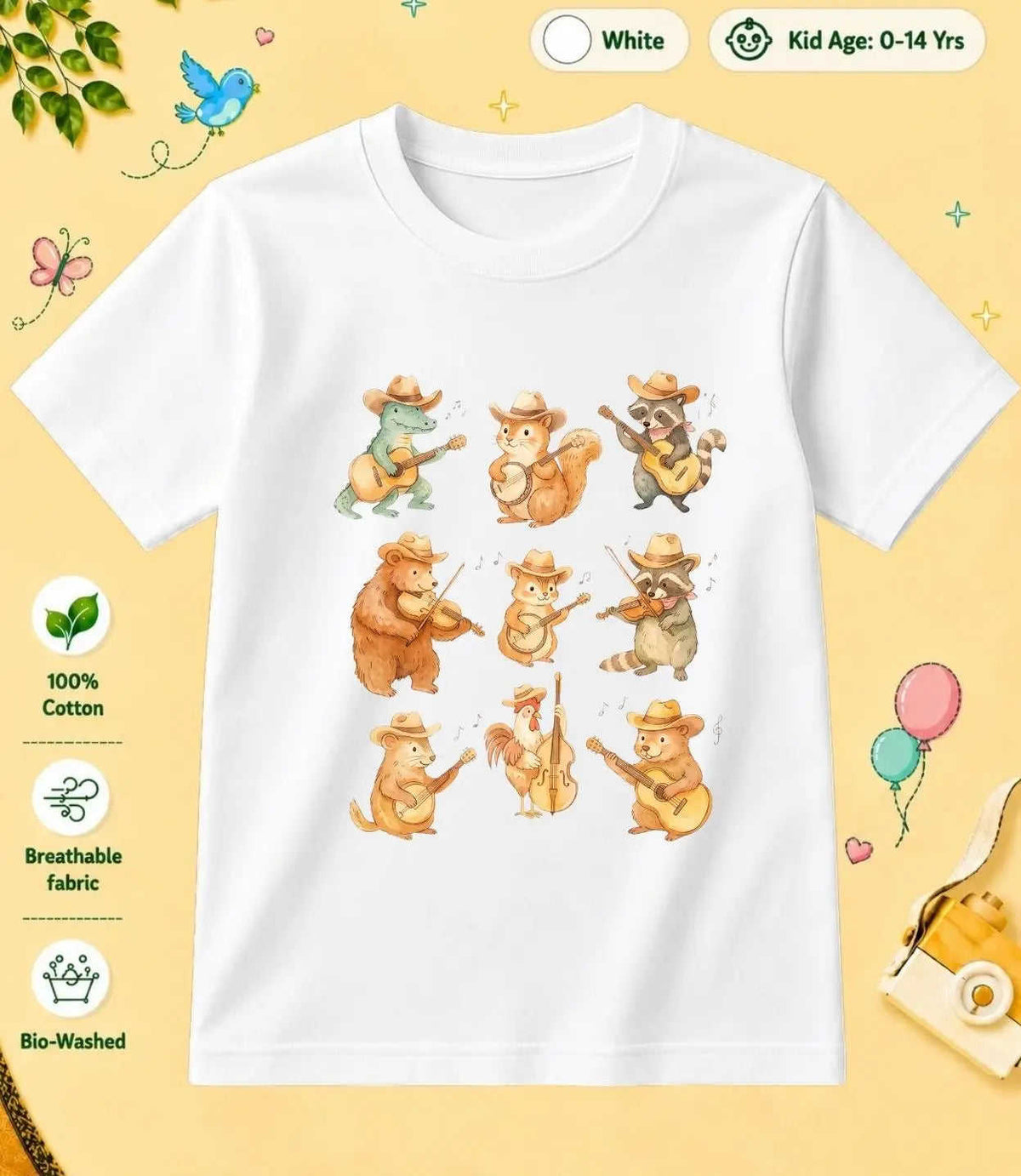 3 February Special Day Kid Cotton Tshirt Swiftsoul