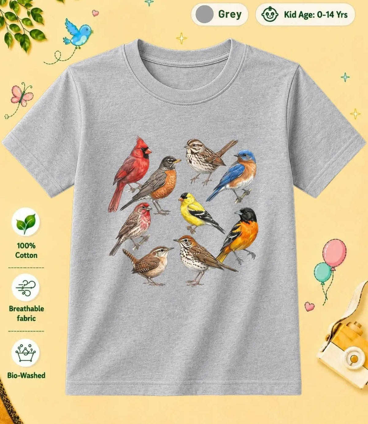 3 February Special Day Kid Cotton Tshirt Swiftsoul