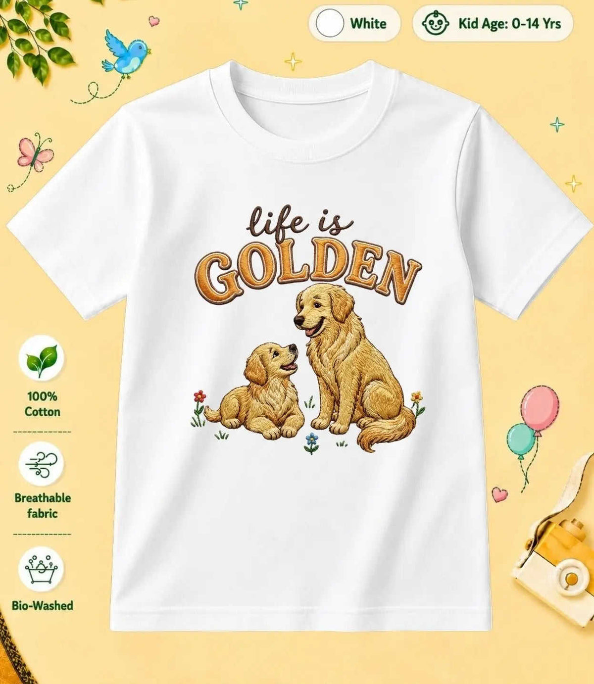 3 February Special Day Kid Cotton Tshirt Swiftsoul