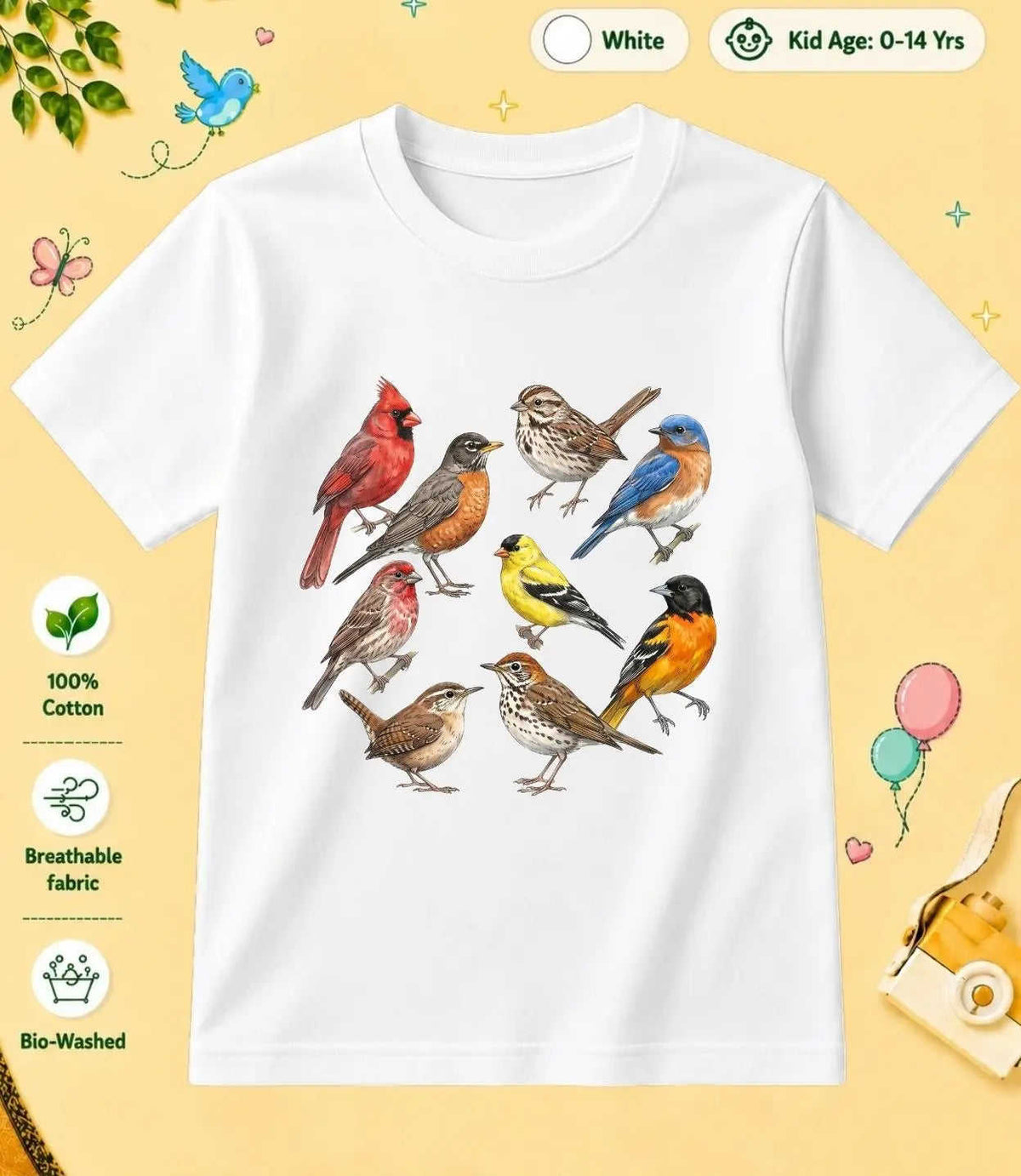 3 February Special Day Kid Cotton Tshirt Swiftsoul