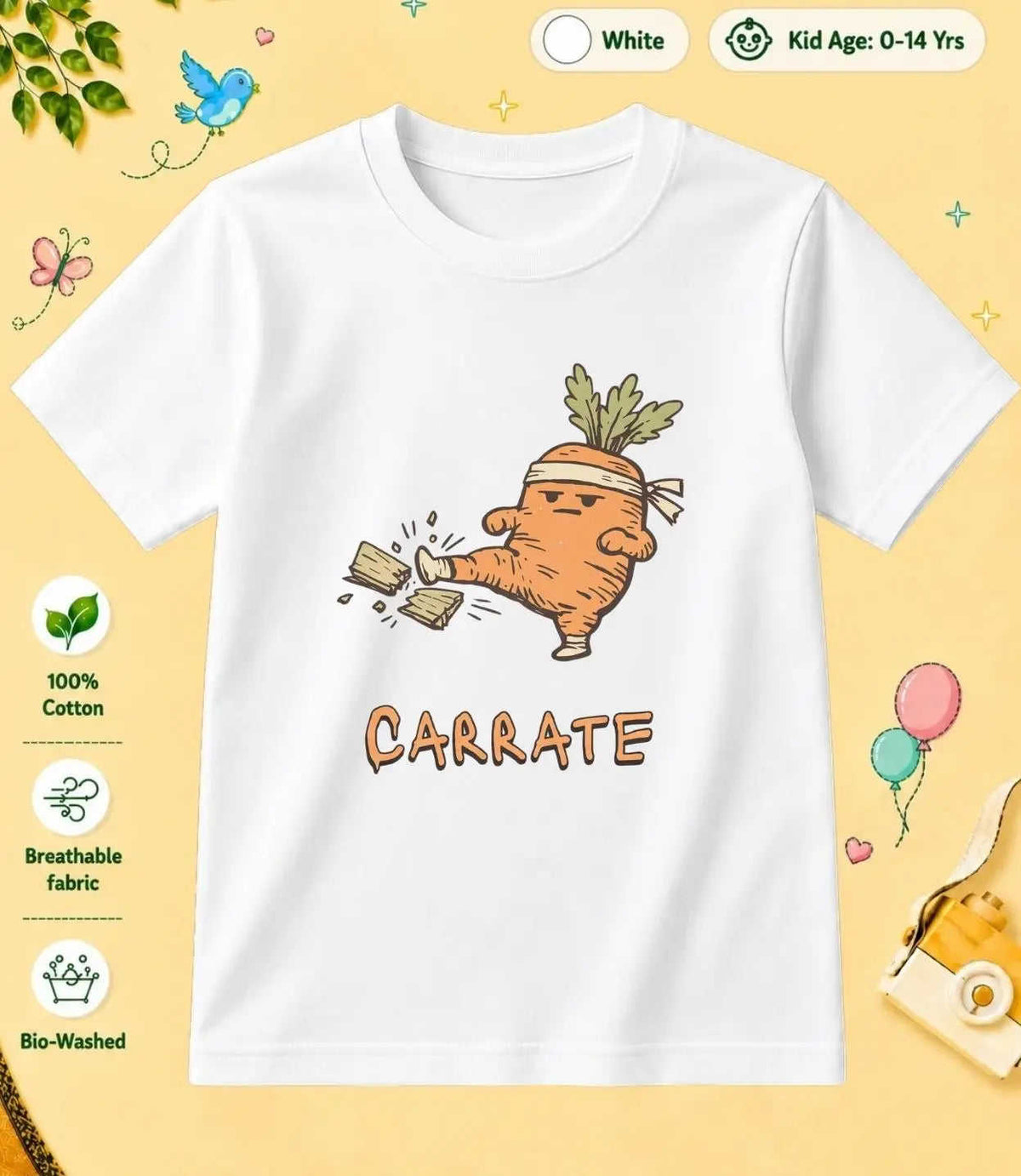 3 February Special Day Kid Cotton Tshirt Swiftsoul