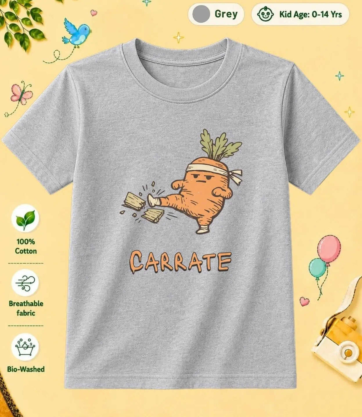 3 February Special Day Kid Cotton Tshirt Swiftsoul