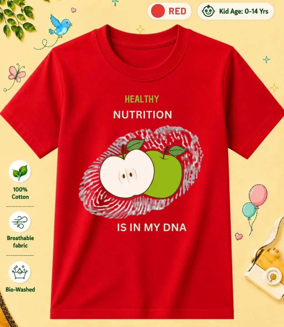 3 November Special Day Kid Cotton Tee Swiftsoul
