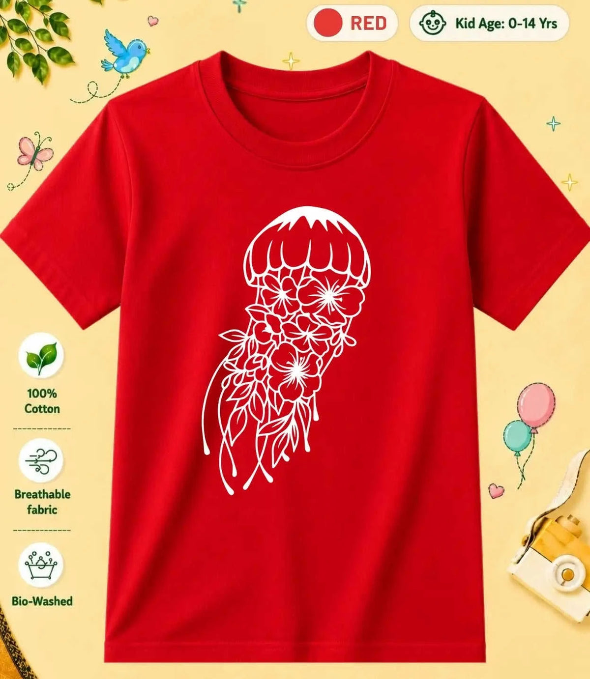 3 November Special Day Kid Cotton Tee Swiftsoul