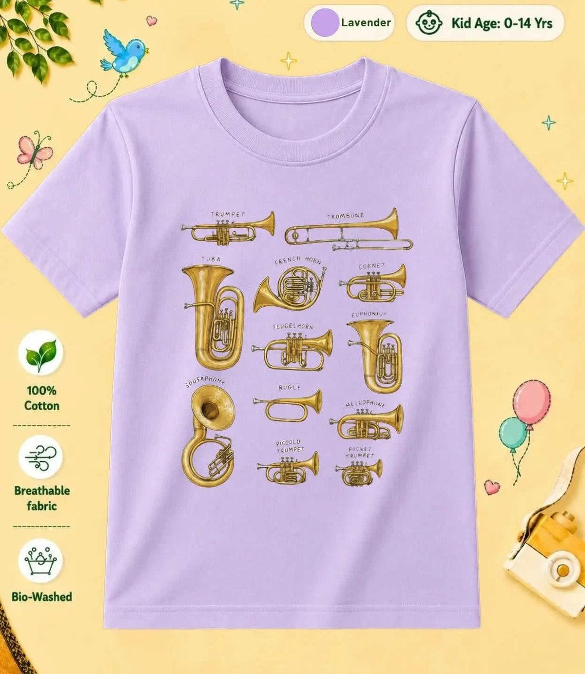 3 October Special Day Kid Cotton Tee Swiftsoul