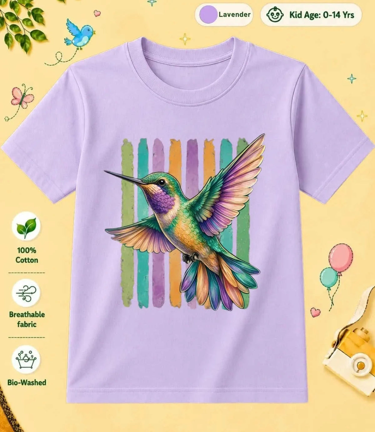 3 October Special Day Kid Cotton Tee Swiftsoul