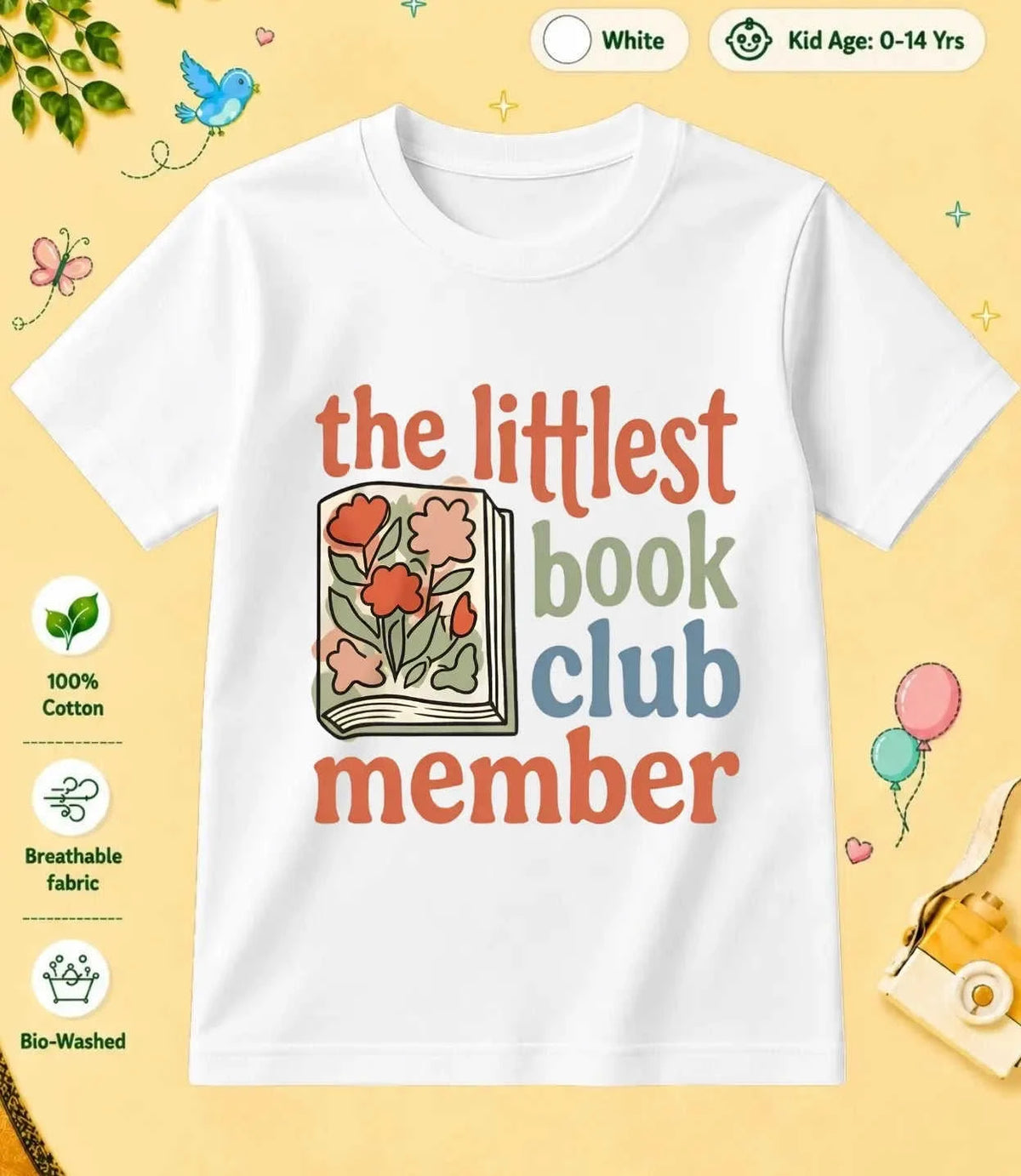 3 October Special Day Kid Cotton Tee Swiftsoul