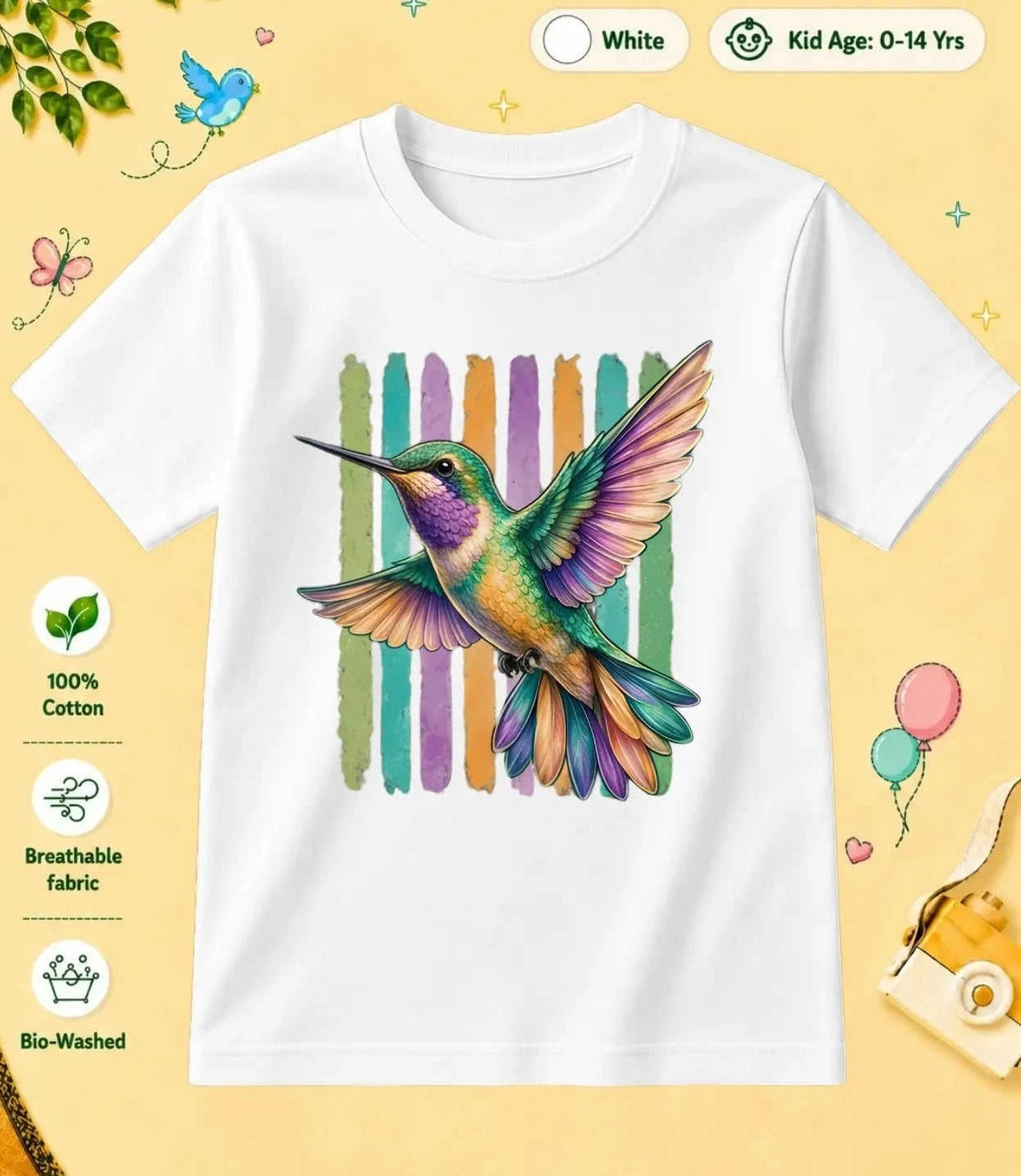 3 October Special Day Kid Cotton Tee Swiftsoul