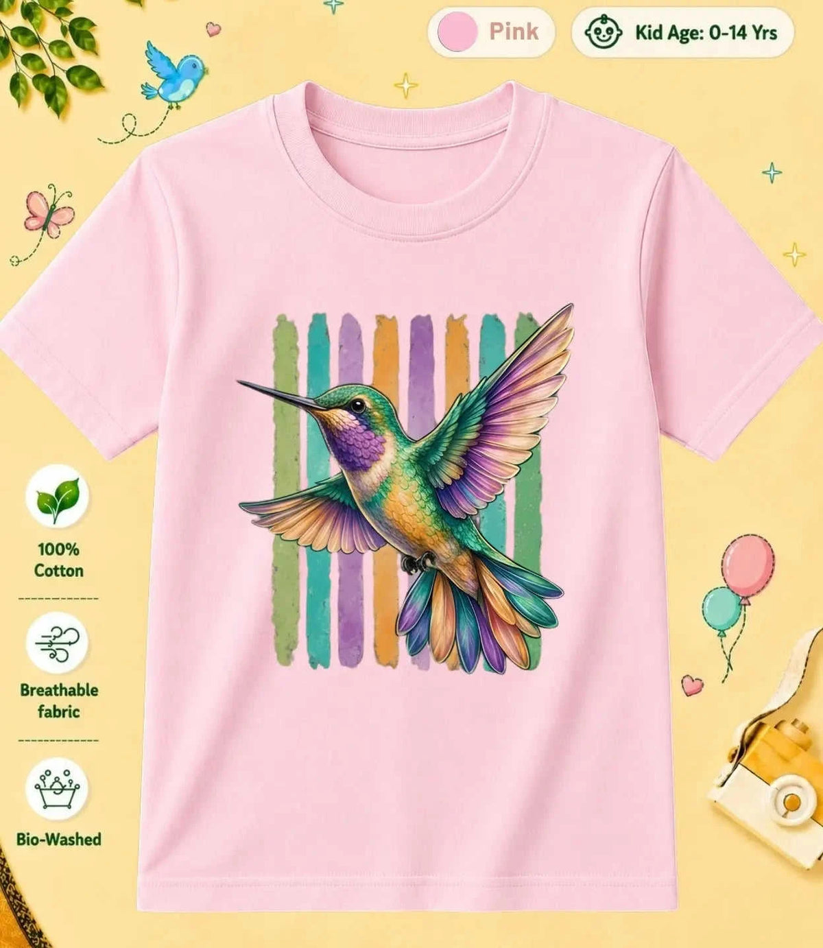 3 October Special Day Kid Cotton Tee Swiftsoul