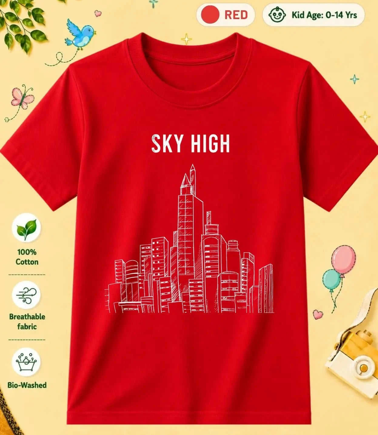 3 September Special Day Kid Cotton Tee Swiftsoul