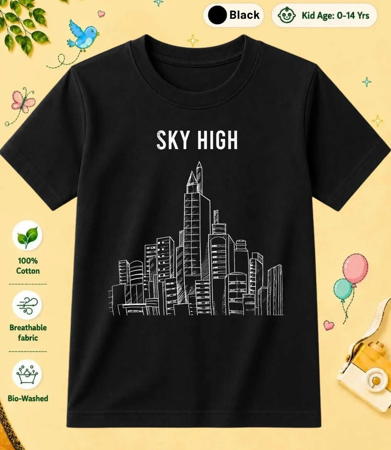 3 September Special Day Kid Cotton Tee Swiftsoul