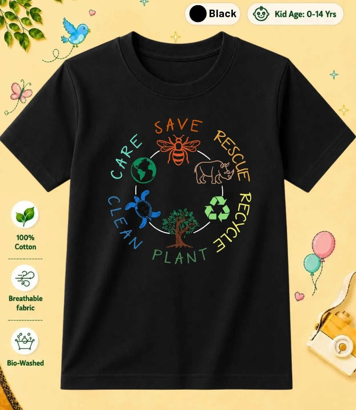 3 September Special Day Kid Cotton Tee Swiftsoul