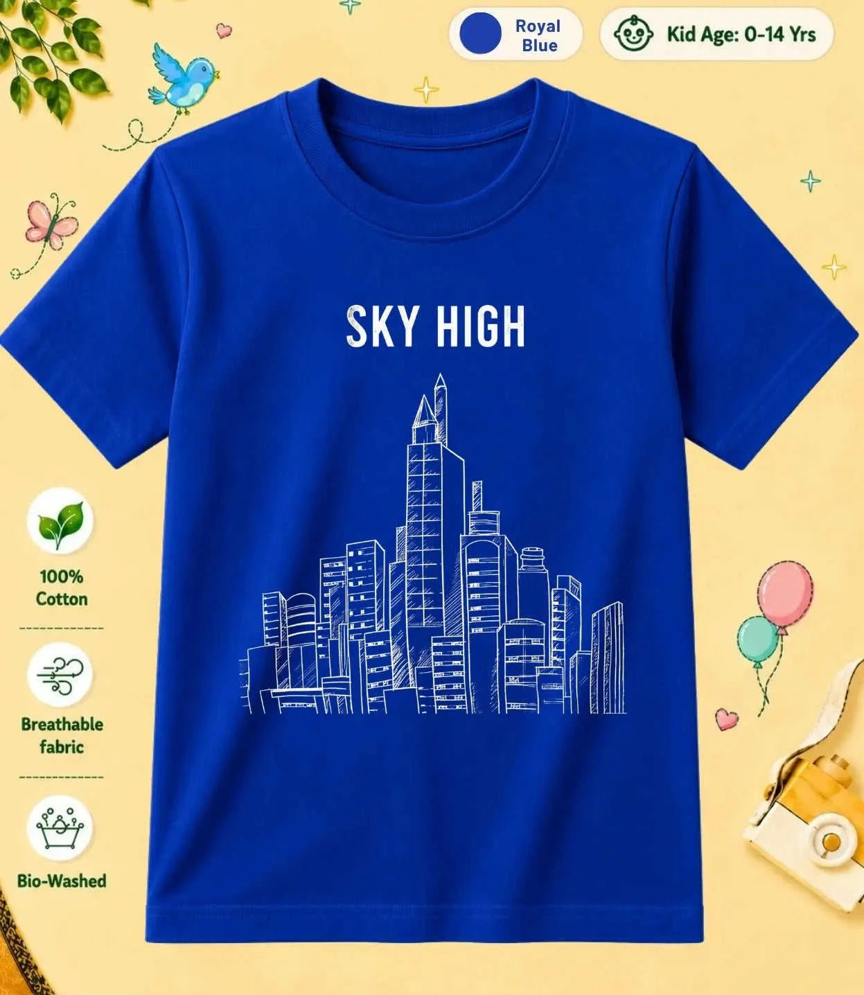 3 September Special Day Kid Cotton Tee Swiftsoul