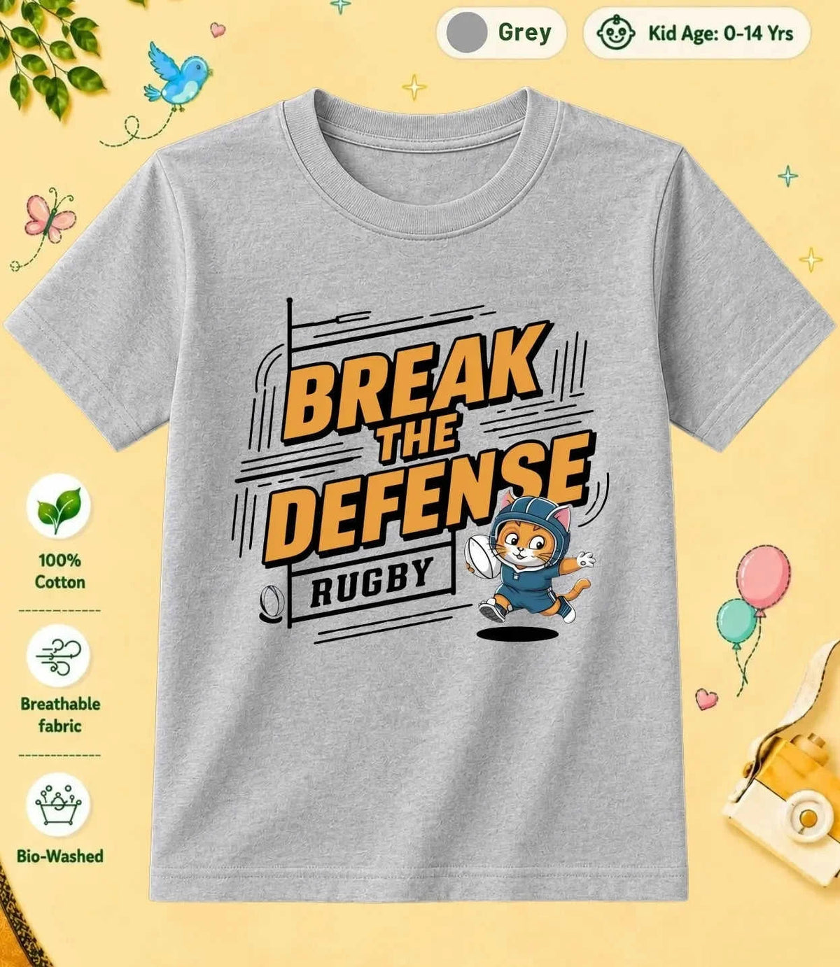 30 August Special Day Kid Cotton Tee Swiftsoul